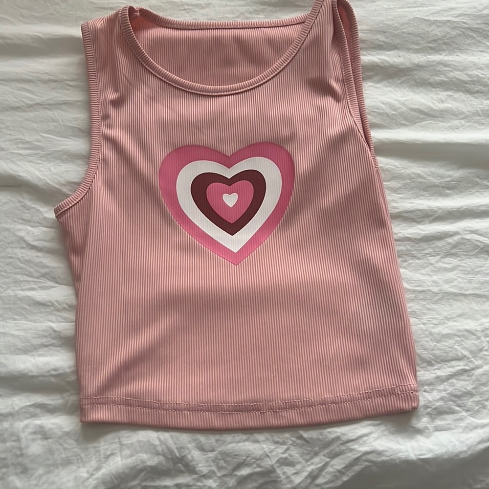 Heart Tanktop/ size xs